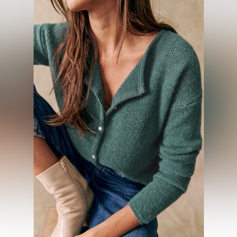 Sézane Sage Gaspard Cardigan - Medium